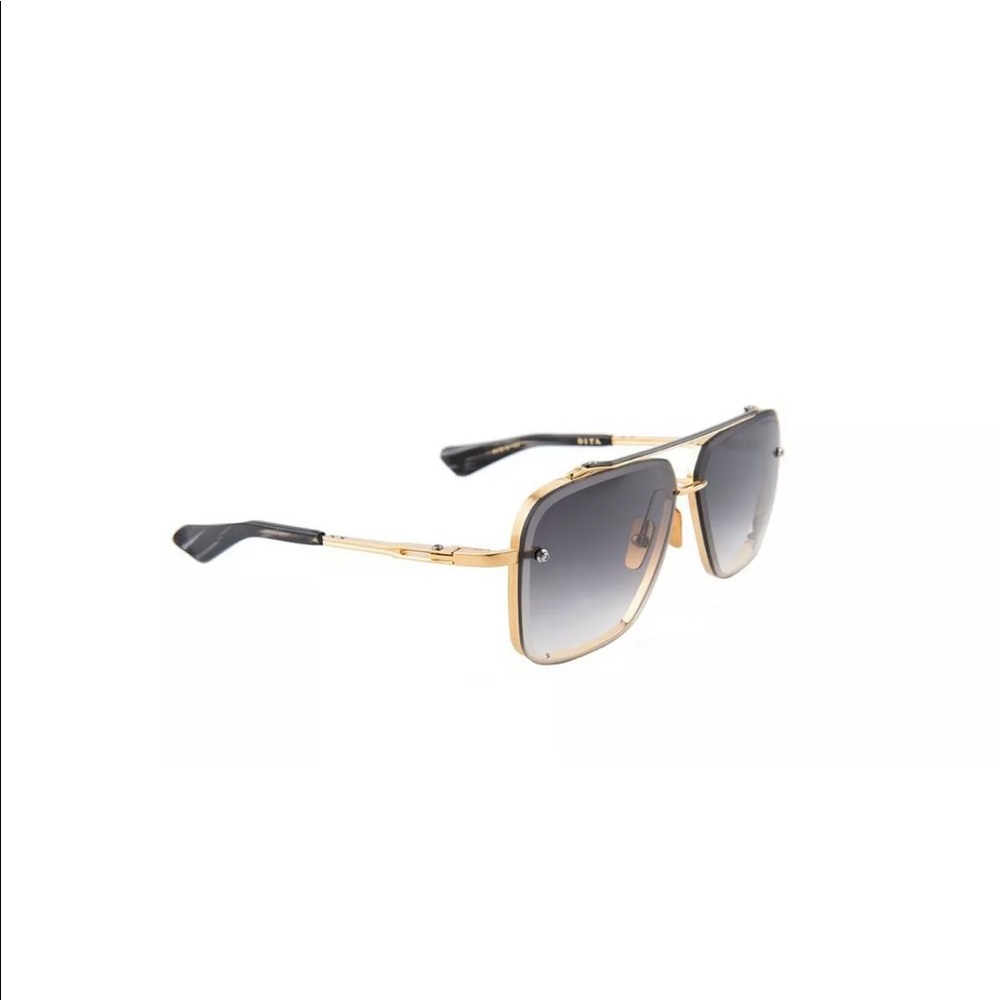 DITA Mach Six DTS121-01 Yellow Gold Titanium Gray Gradient Lens Authentic - Picture 5 of 8